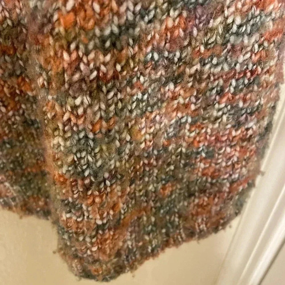 Susan Bristol wool blend artsy pastel sweater spring layering S - Picture 8 of 8